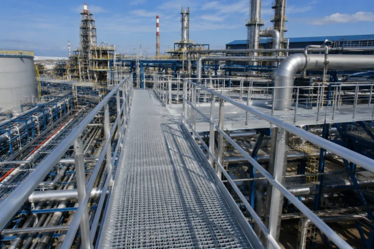 Industrielle Brücken und Laufstege: Sichere Zugänge für moderne Industrieanlagen Industrielle Brücken und Laufstege